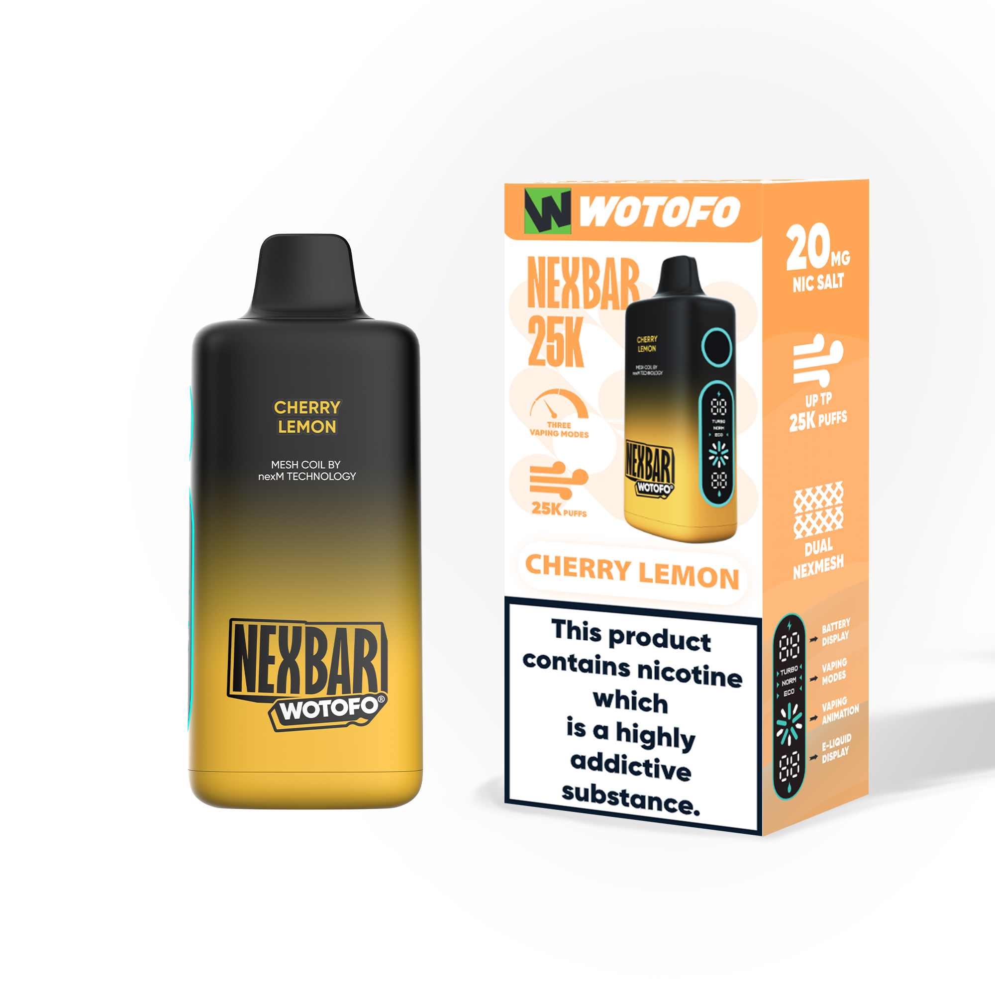[Europe-DE01] Wotofo nexBAR 25K 25000 Kit 25ml
