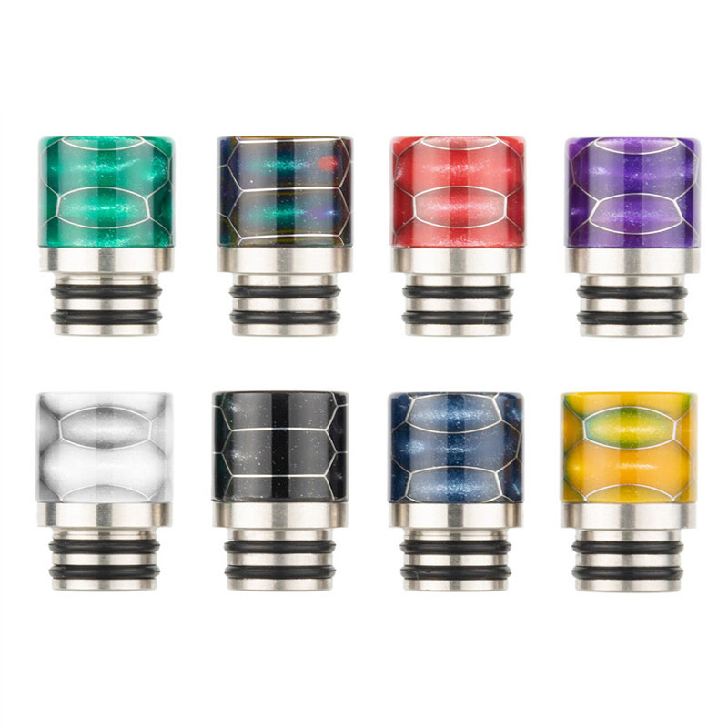 [Global-CN02] Reewape Resin 510 Drip Tip Random Color (10pcs/pack)-CigBest