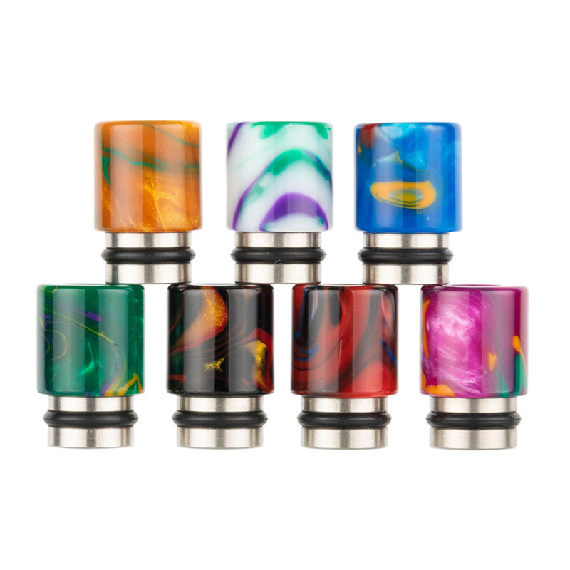 [Global-CN02] Reewape Resin 510 Drip Tip Random Color (10pcs/pack)-CigBest