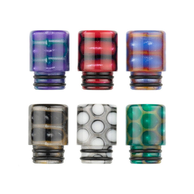 [Global-CN02] Reewape Resin 510 Drip Tip Random Color (10pcs/pack)-CigBest