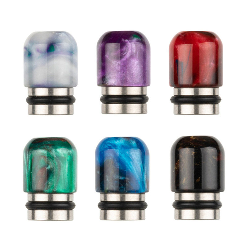 [Global-CN02] Reewape Resin 510 Drip Tip Random Color (10pcs/pack)-CigBest