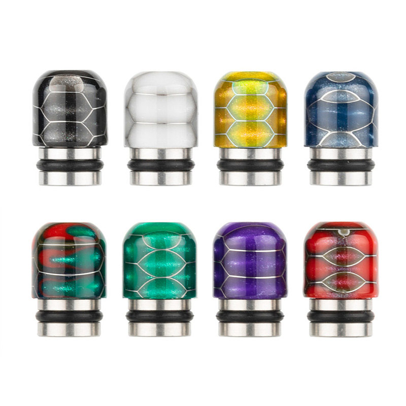 [Global-CN02] Reewape Resin 510 Drip Tip Random Color (10pcs/pack)-CigBest