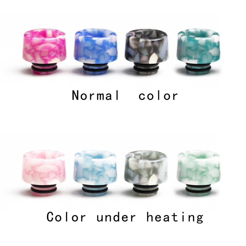 [Global-CN02] Reewape Resin 510 Drip Tip Random Color (10pcs/pack)-CigBest