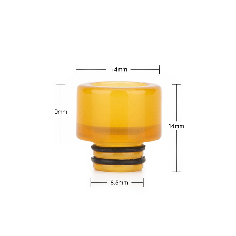 [Global-CN02] Reewape Resin 510 Drip Tip Random Color (10pcs/pack)-CigBest