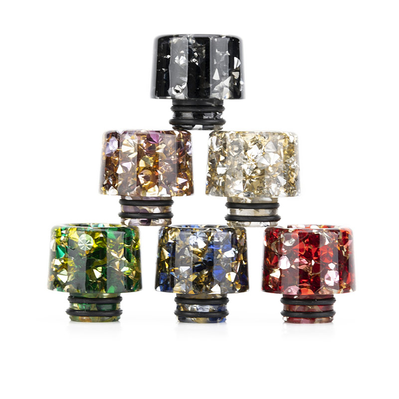 [Global-CN02] Reewape Resin 510 Drip Tip Random Color (10pcs/pack)-CigBest