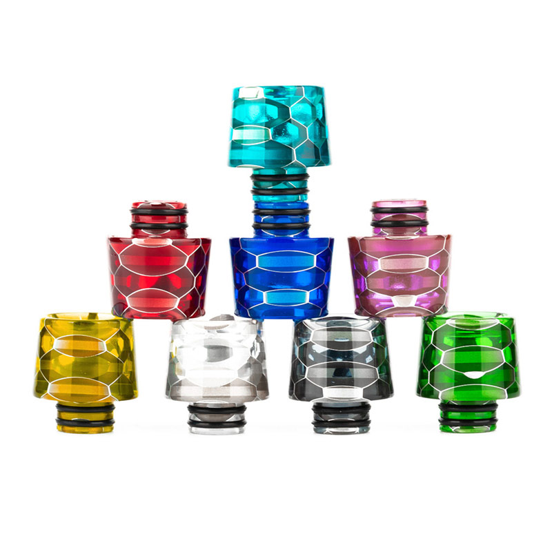 [Global-CN02] Reewape Resin 510 Drip Tip Random Color (10pcs/pack)-CigBest