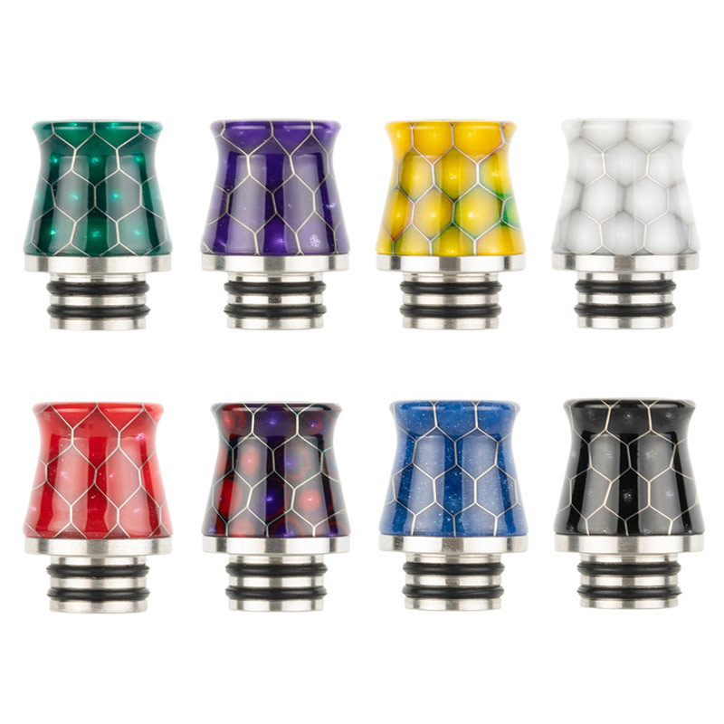 [Global-CN02] Reewape Resin 510 Drip Tip Random Color (10pcs/pack)-CigBest