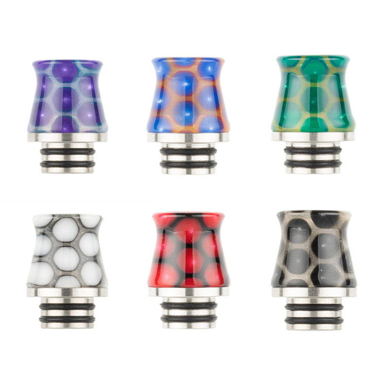 [Global-CN02] Reewape Resin 510 Drip Tip Random Color (10pcs/pack)-CigBest