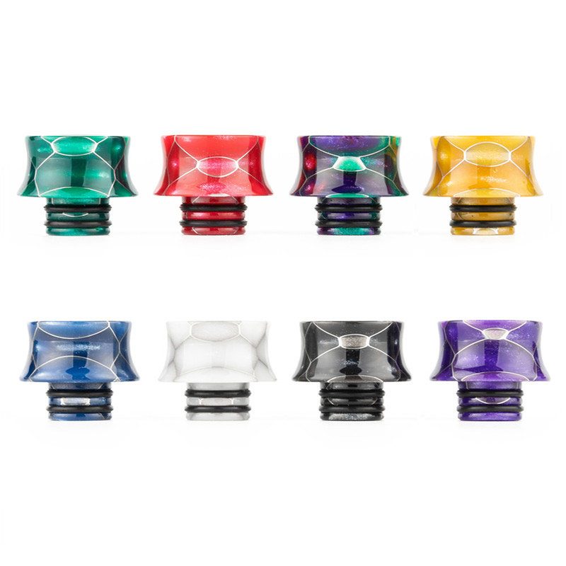 [Global-CN02] Reewape Resin 510 Drip Tip Random Color (10pcs/pack)-CigBest
