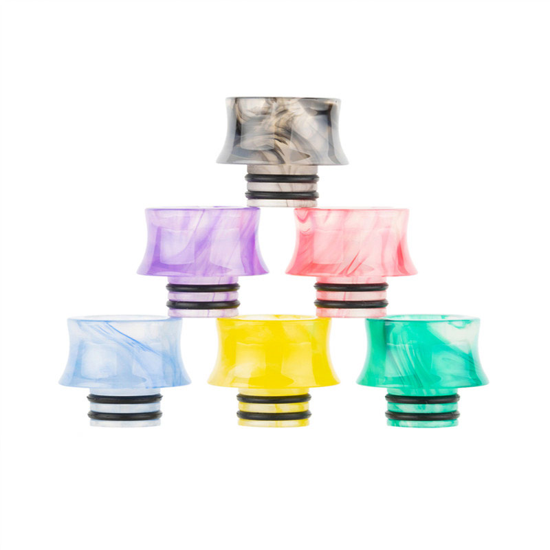 [Global-CN02] Reewape Resin 510 Drip Tip Random Color (10pcs/pack)-CigBest