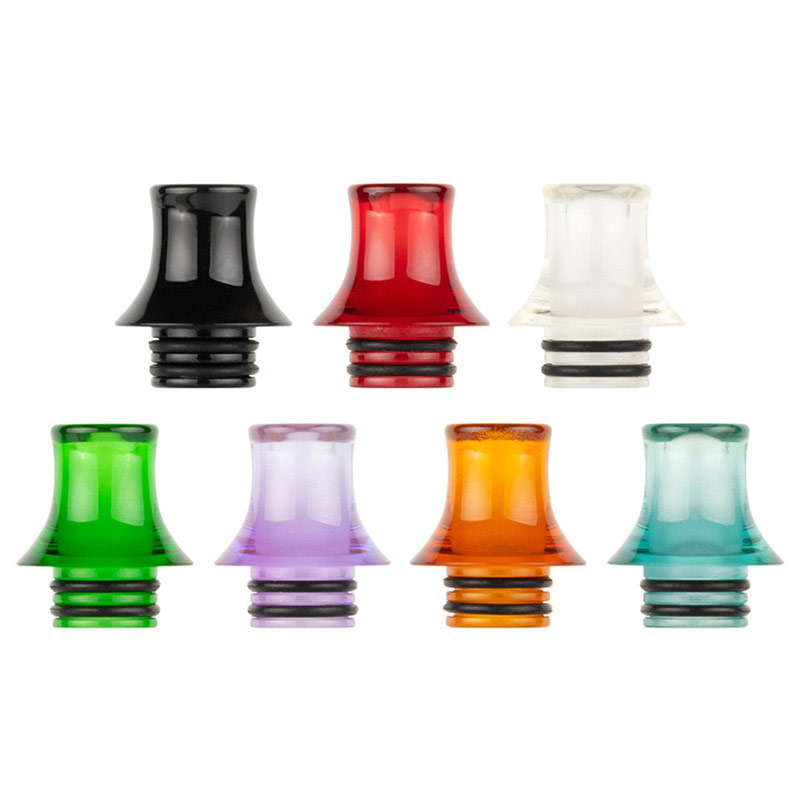 [Global-CN02] Reewape Resin 510 Drip Tip Random Color (10pcs/pack)-CigBest