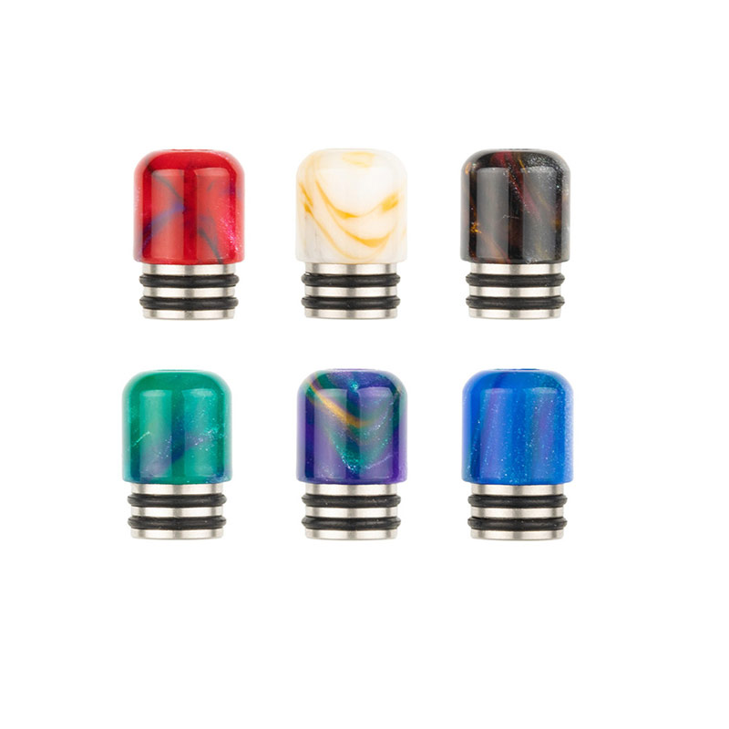 [Global-CN02] Reewape Resin 510 Drip Tip Random Color (10pcs/pack)-CigBest