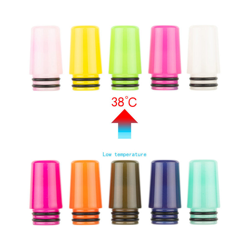 [Global-CN02] Reewape Resin 510 Drip Tip Random Color (10pcs/pack)-CigBest