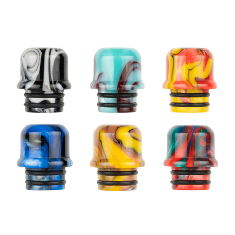 [Global-CN02] Reewape Resin 510 Drip Tip Random Color (10pcs/pack)-CigBest