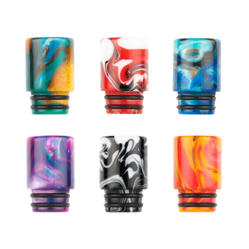 [Global-CN02] Reewape Resin 510 Drip Tip Random Color (10pcs/pack)-CigBest