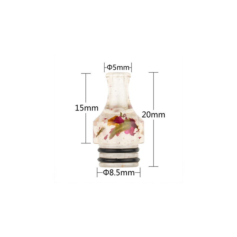 [Global-CN02] Reewape Resin 510 Drip Tip Random Color (10pcs/pack)-CigBest