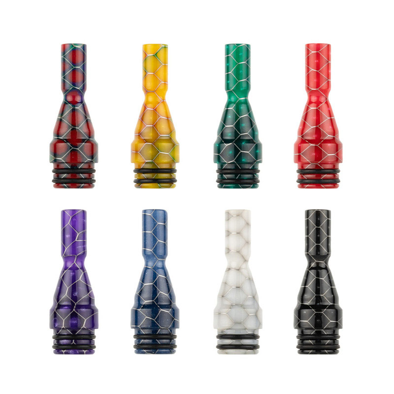 [Global-CN02] Reewape Resin 510 Drip Tip Random Color (10pcs/pack)-CigBest
