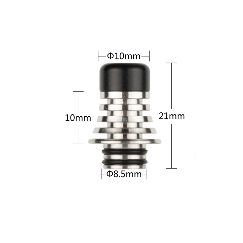 [Global-CN02] Reewape Resin 510 Drip Tip Random Color (10pcs/pack)-CigBest