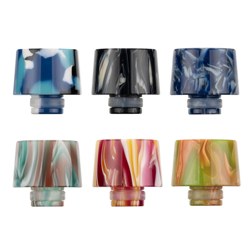 [Global-CN02] Reewape Resin 510 Drip Tip Random Color (10pcs/pack)-CigBest