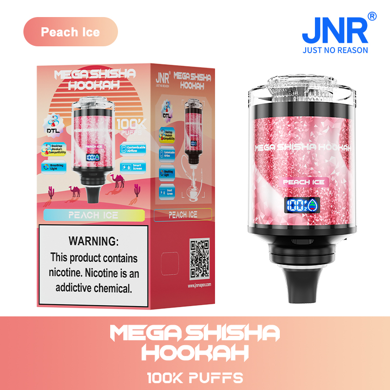 [Europe-DE01] JNR Mega Shisha Hookah 100K Kit 60ml