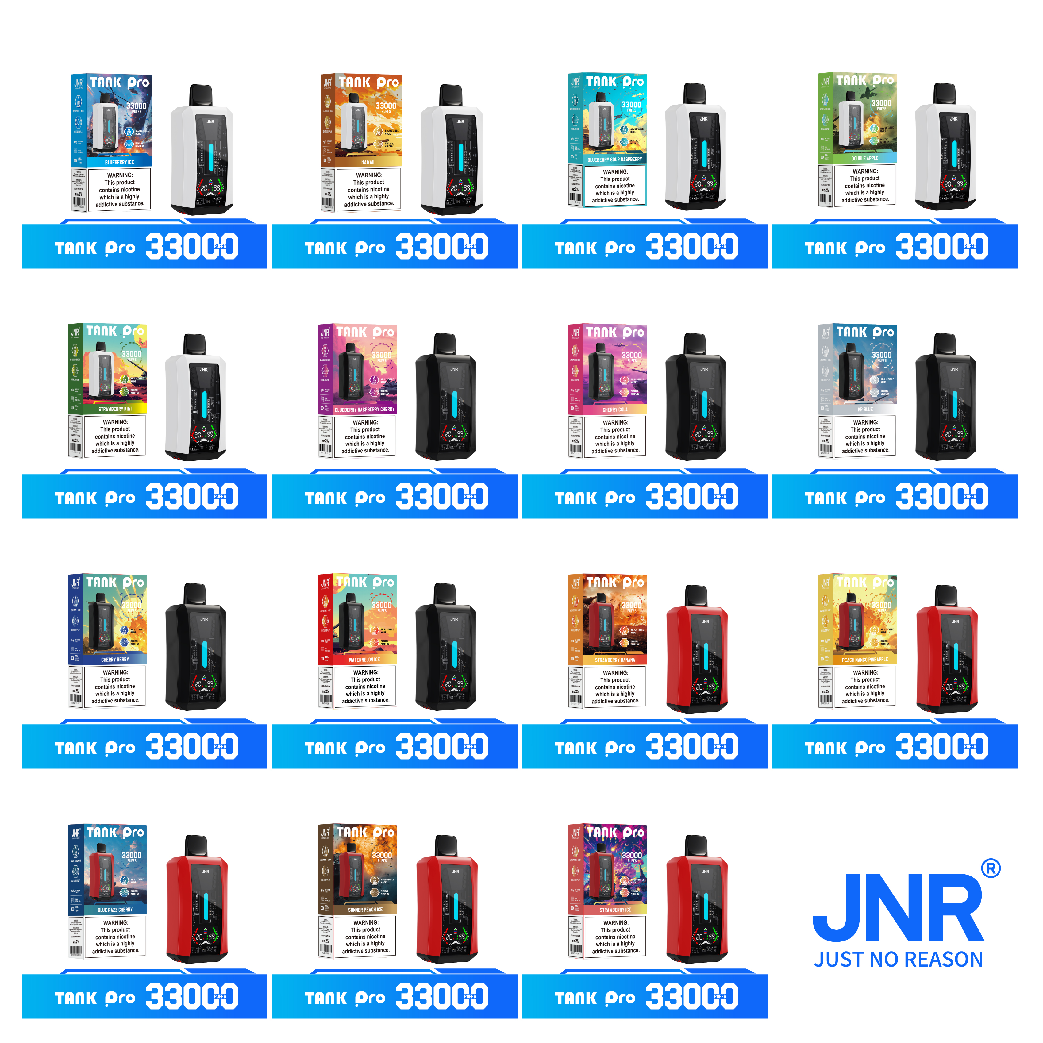 [Europe-DE01] JNR Tank Pro 33000 Kit 28ml