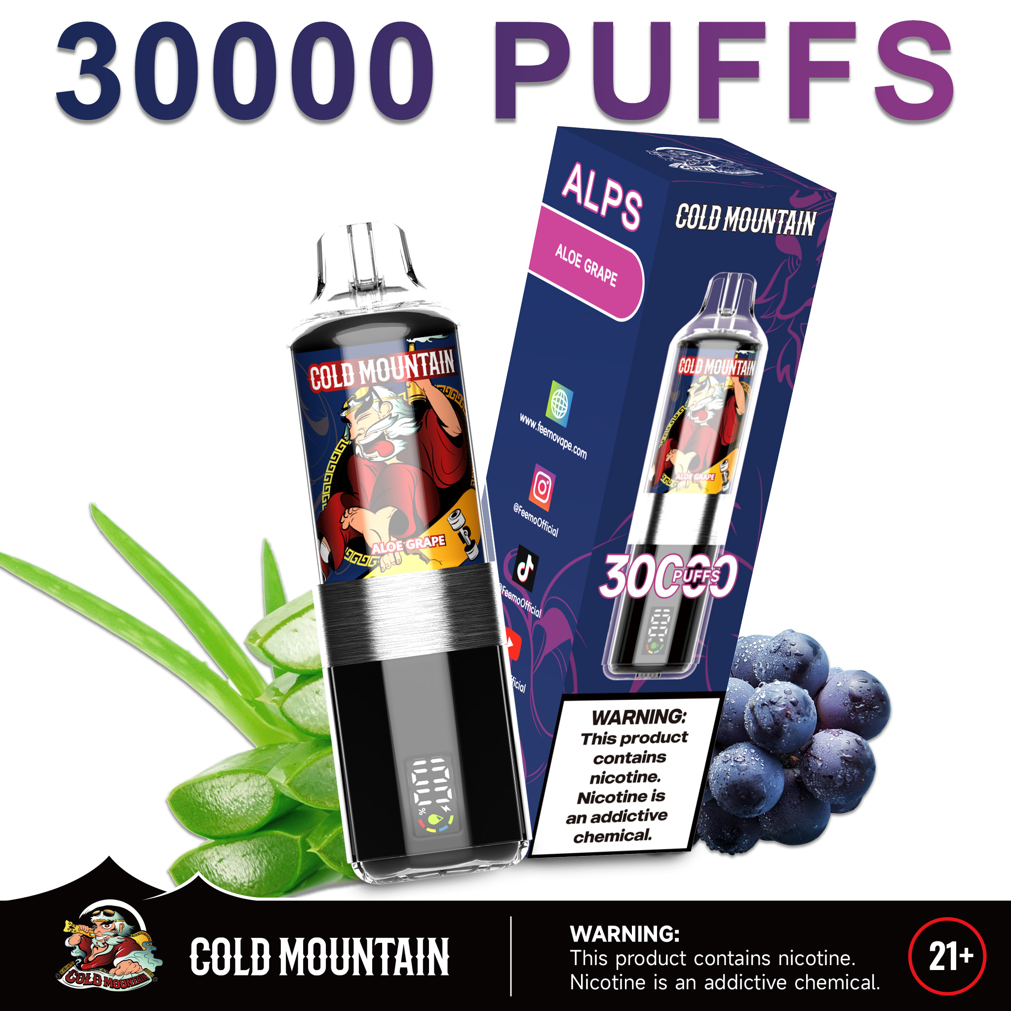 [Europe-PL01]ColdMountainALPSKitShishaBigCloud35ml