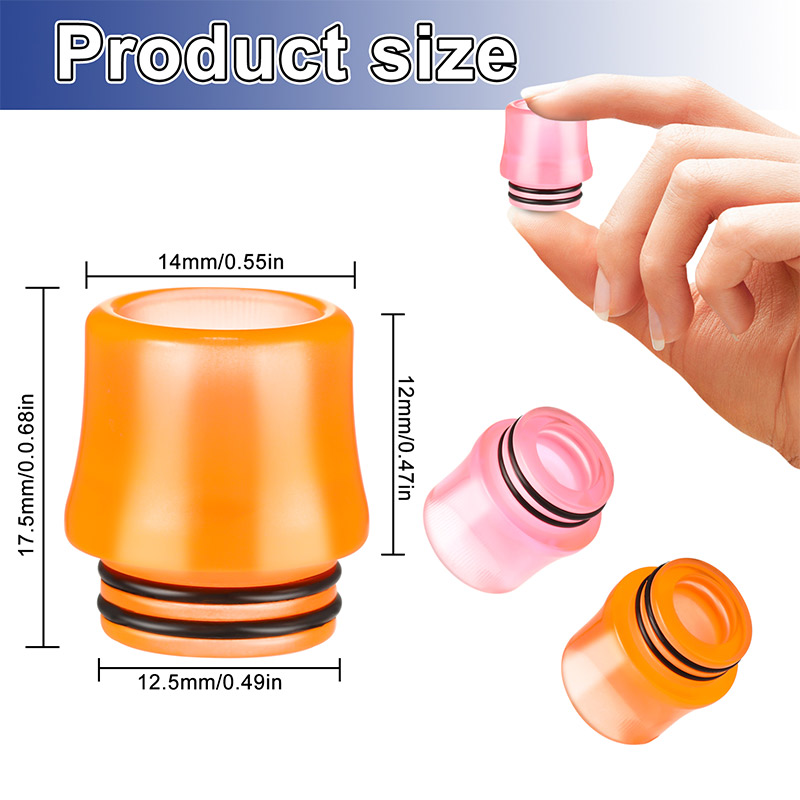 [Global-CN02][Pre-order] Reewape AS347 810 Drip Tip Random Color (10pcs/pack)-CigBest