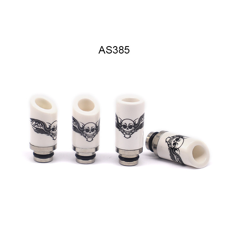 [Global-CN02] Reewape Resin 510 Drip Tip Random Color (10pcs/pack)-CigBest