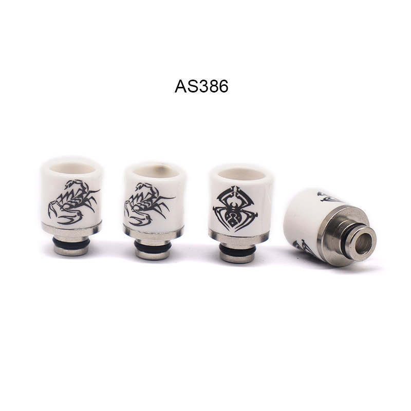 [Global-CN02] Reewape Resin 510 Drip Tip Random Color (10pcs/pack)-CigBest