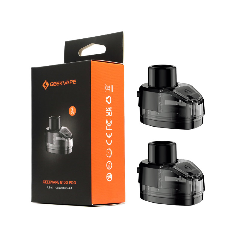 [Global-CN04] Geekvape B100 (Boost Pro 2) Empty Pod Cartridge 4.5ml (2pcs/pack)-CigBest