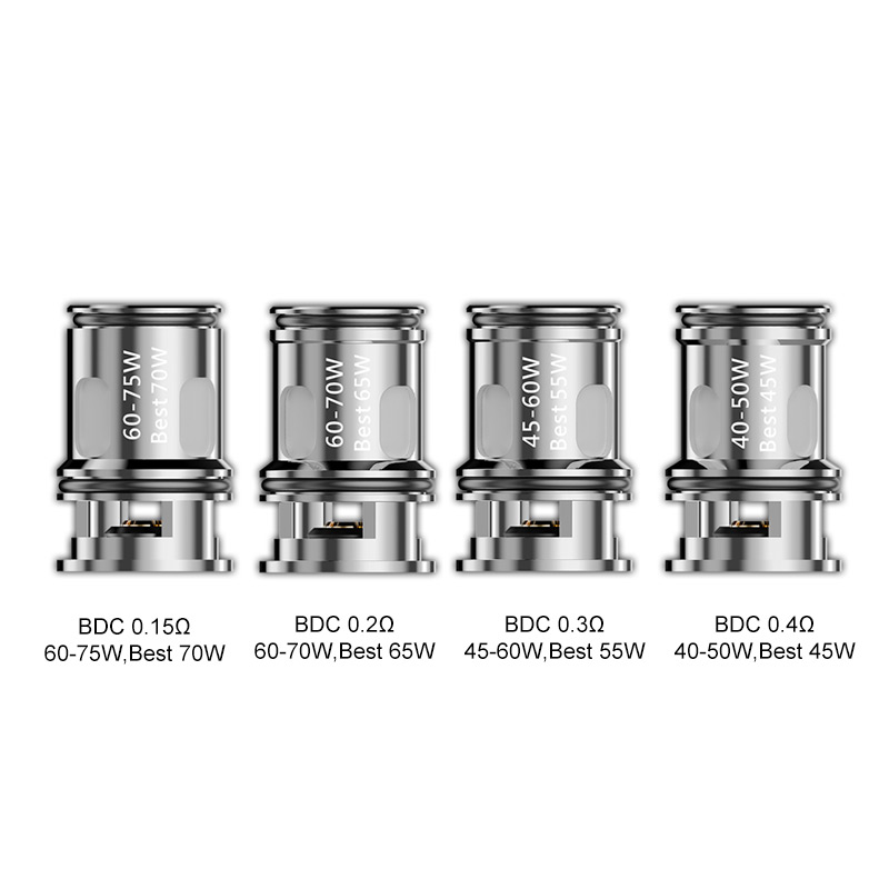 BD Vape BDC V2 Mesh Coil for Blaster 2 Tank,Precisio 2 Sub-ohm Tank (4pcs/pack)