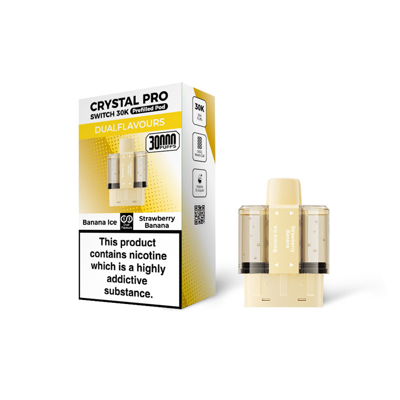 SUONON & Crystal Pro Switch 30K Prefilled Pod Cartridge 22ml (Dual Flavours)