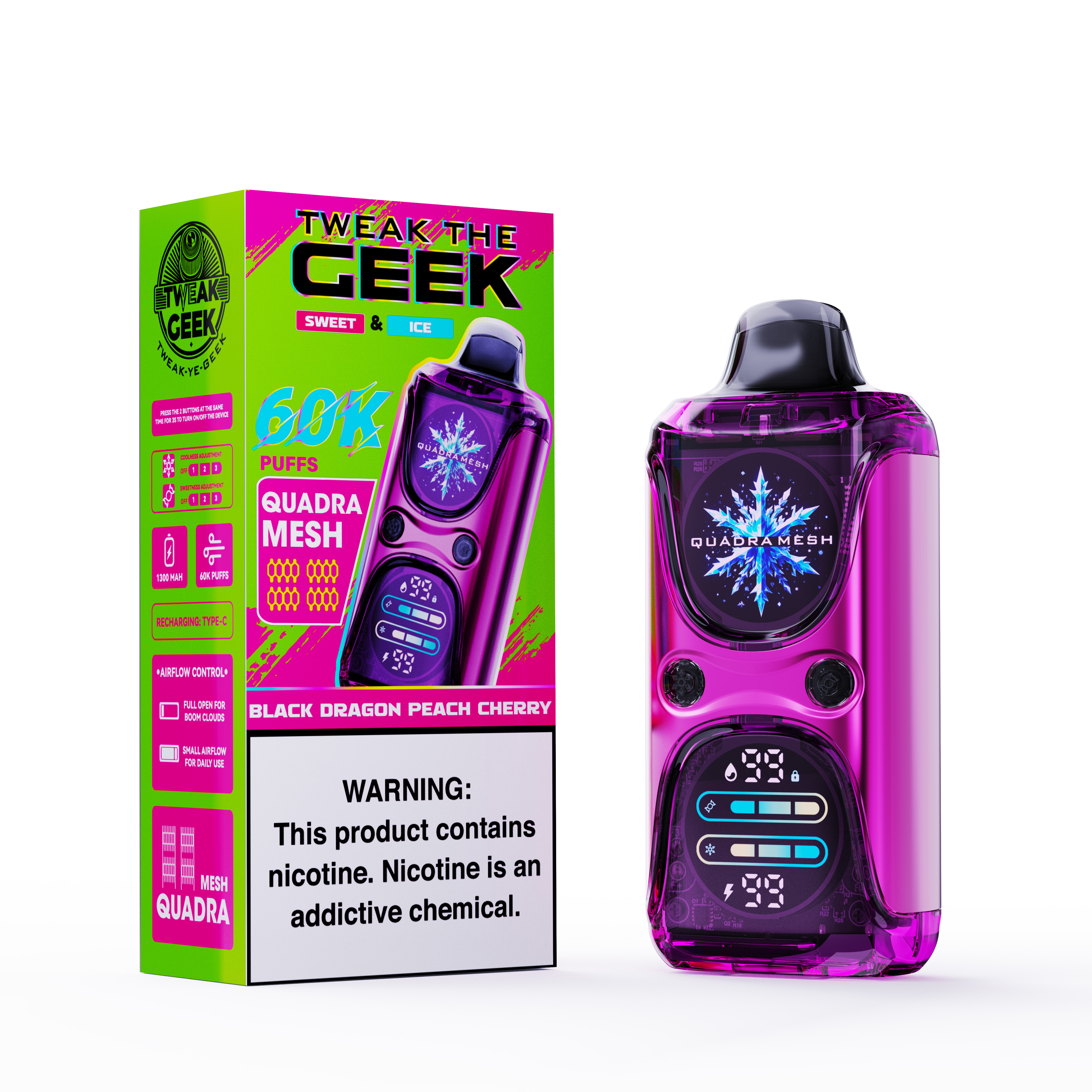 [Europe-DE01] KEYSTONE Tweak The  Geek 60K Kit 45ml