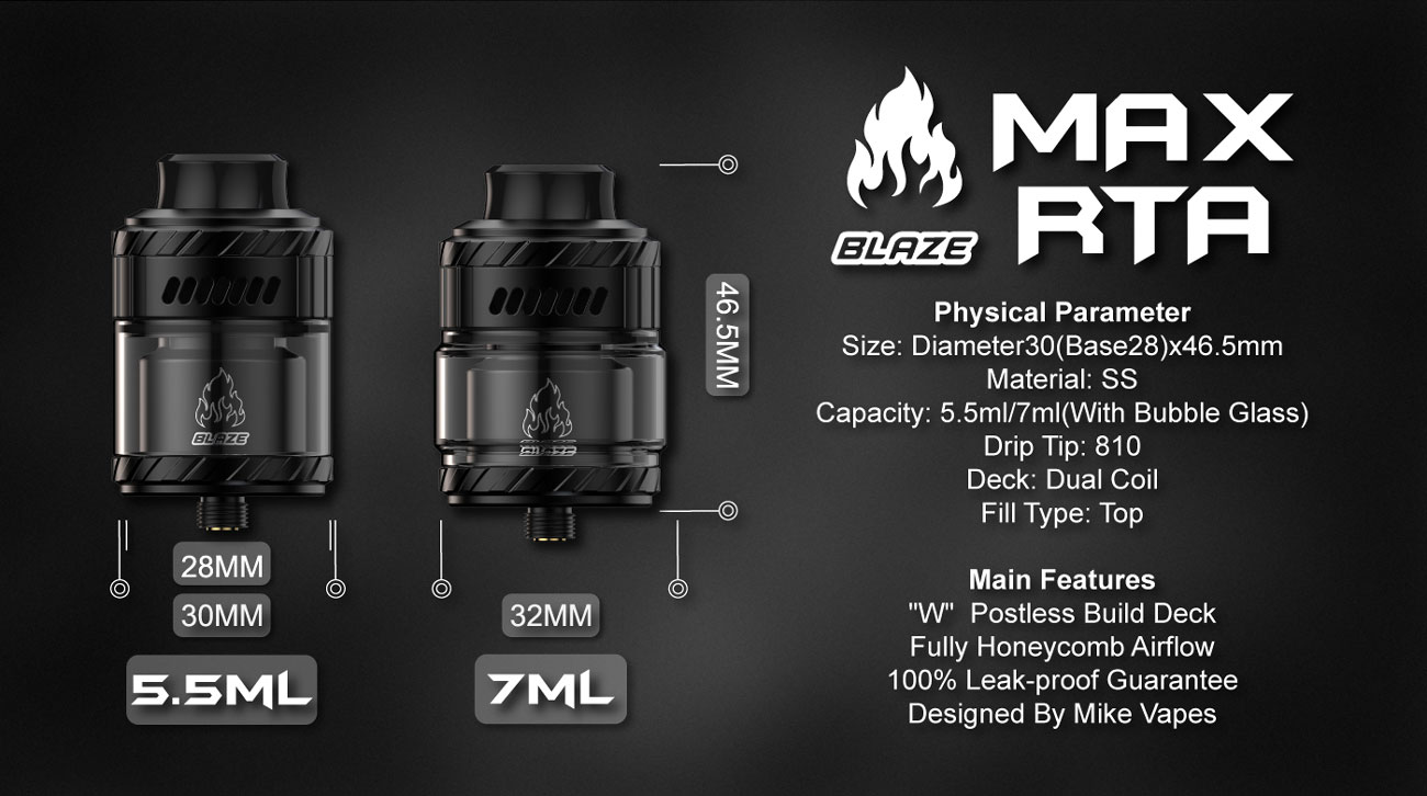 Blaze Max RTA-Tank
