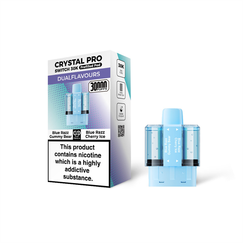 SUONON & Crystal Pro Switch 30K Prefilled Pod Cartridge 22ml (Dual Flavours)
