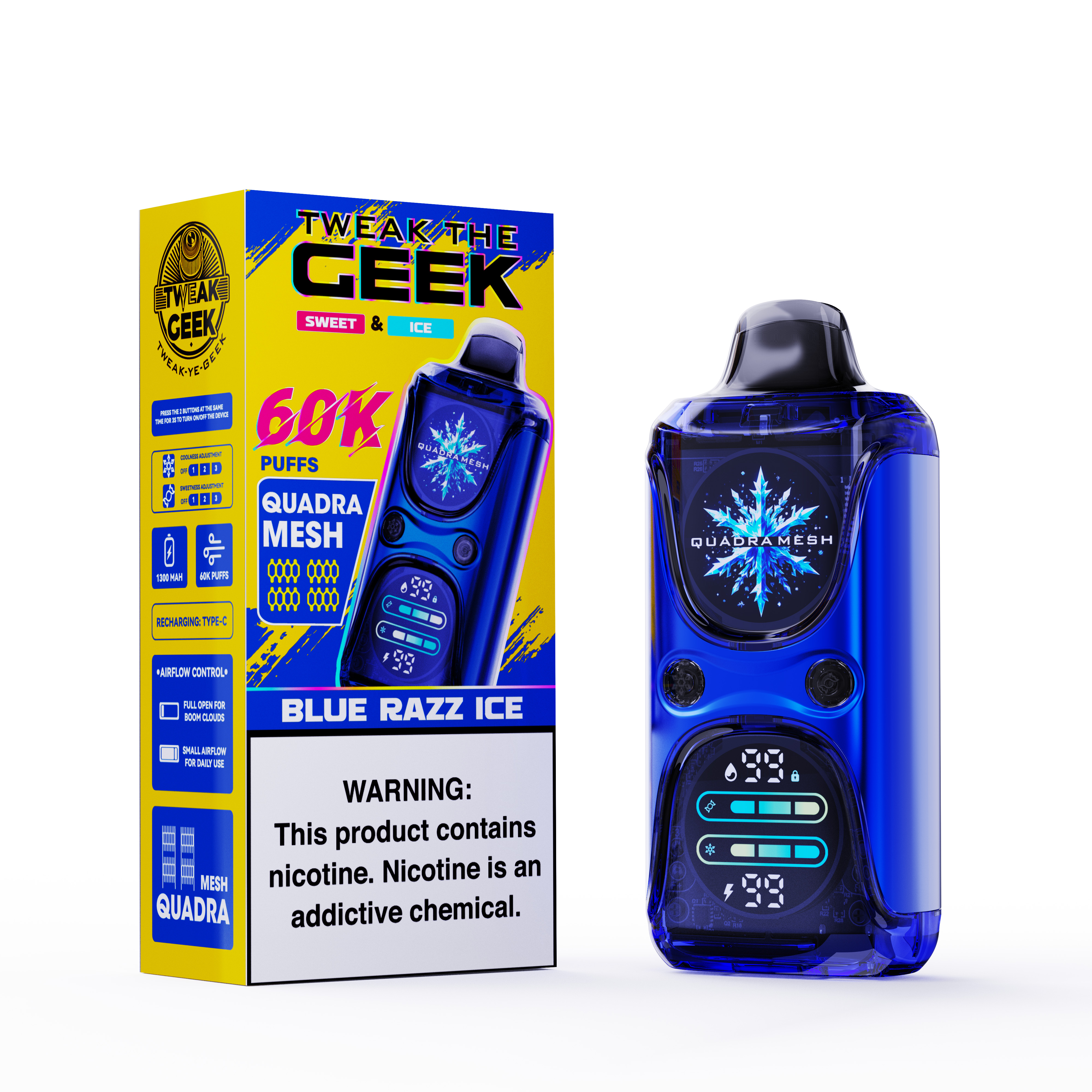 [Europe-DE01] KEYSTONE Tweak The  Geek 60K Kit 45ml