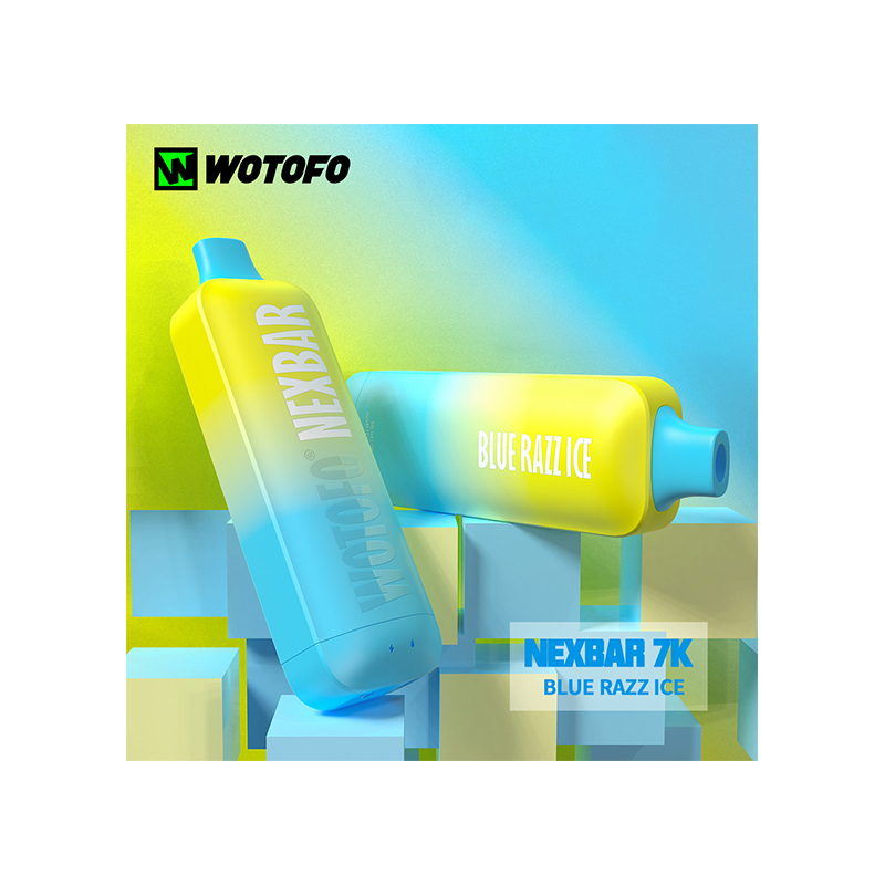 [Germany 24Hours Shipping] Authentic Wotofo nexBar 7K Airflow Control Device Kit 7000 Puffs