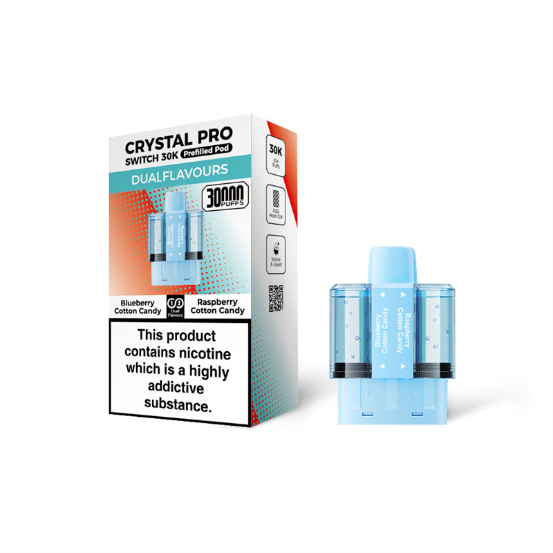 SUONON & Crystal Pro Switch 30K Prefilled Pod Cartridge 22ml (Dual Flavours)