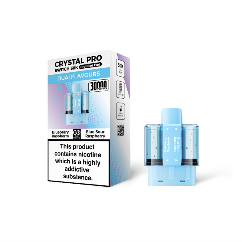SUONON & Crystal Pro Switch 30K Prefilled Pod Cartridge 22ml (Dual Flavours)