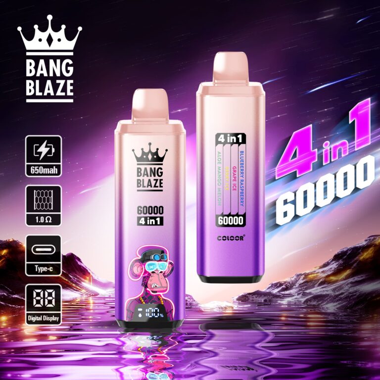 [Europe-PL01] Bang Blaze 60000 Puffs 4 In 1 Kit 56ml