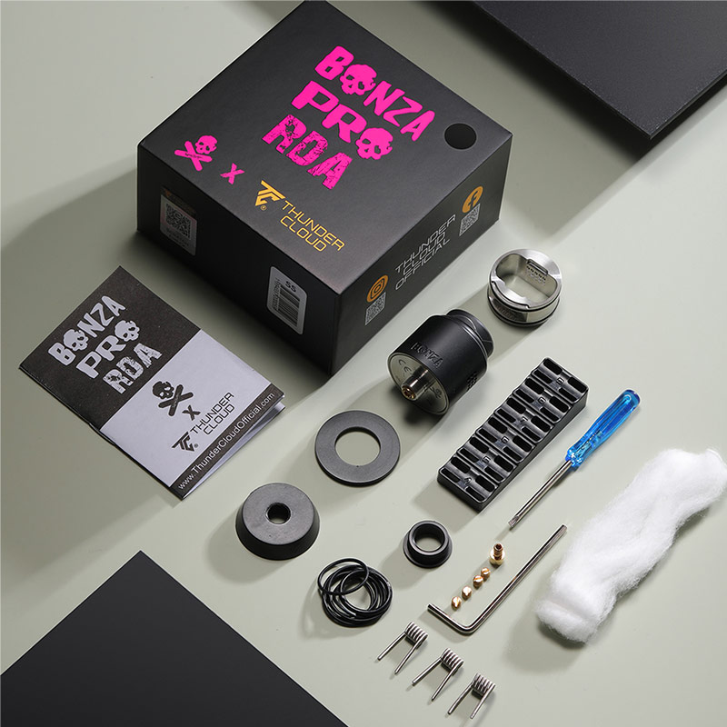 Thunder Cloud x Vaping Bogan Bonza Pro RDA Atomizer 25mm 2ml