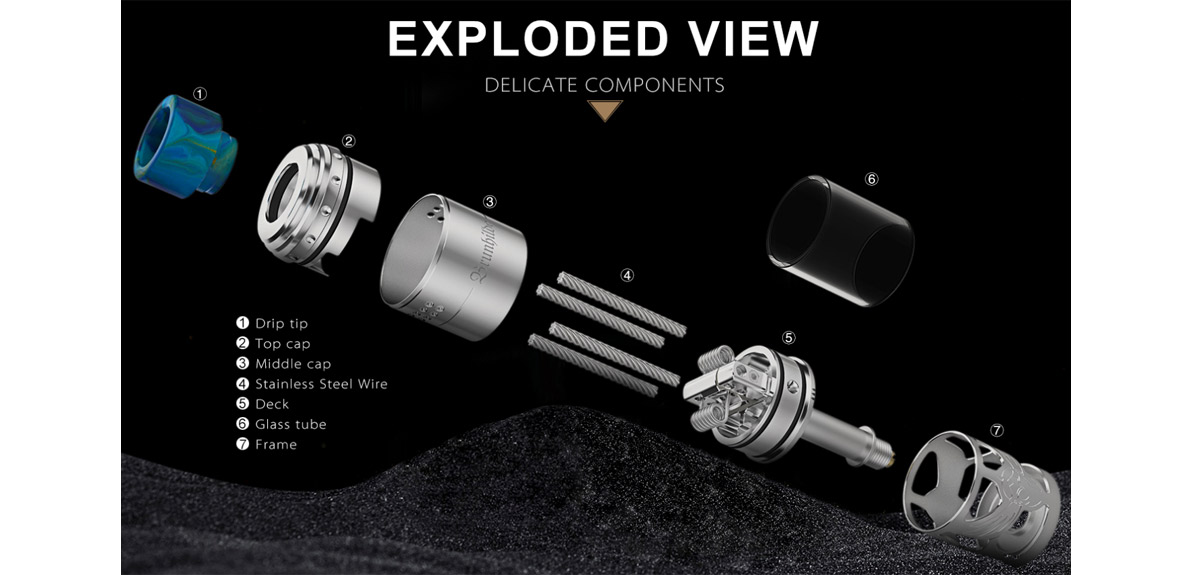 Vapefly Brunhilde Top Coiler RTA