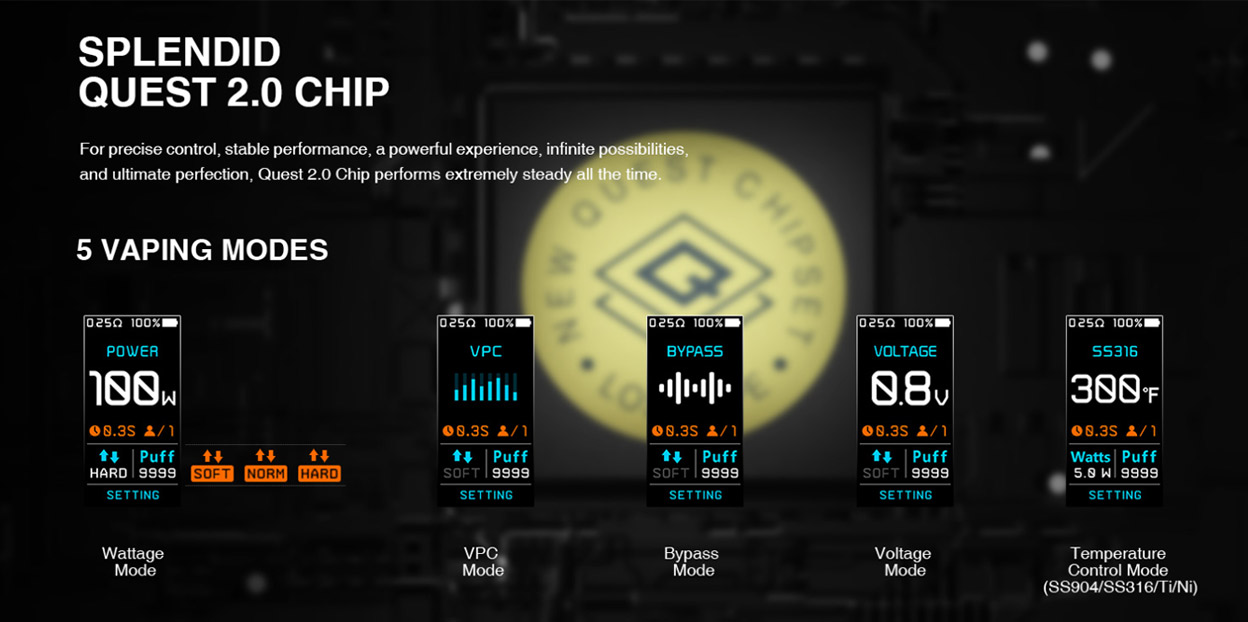 Mod Centaurus Q200 di Lost Vape