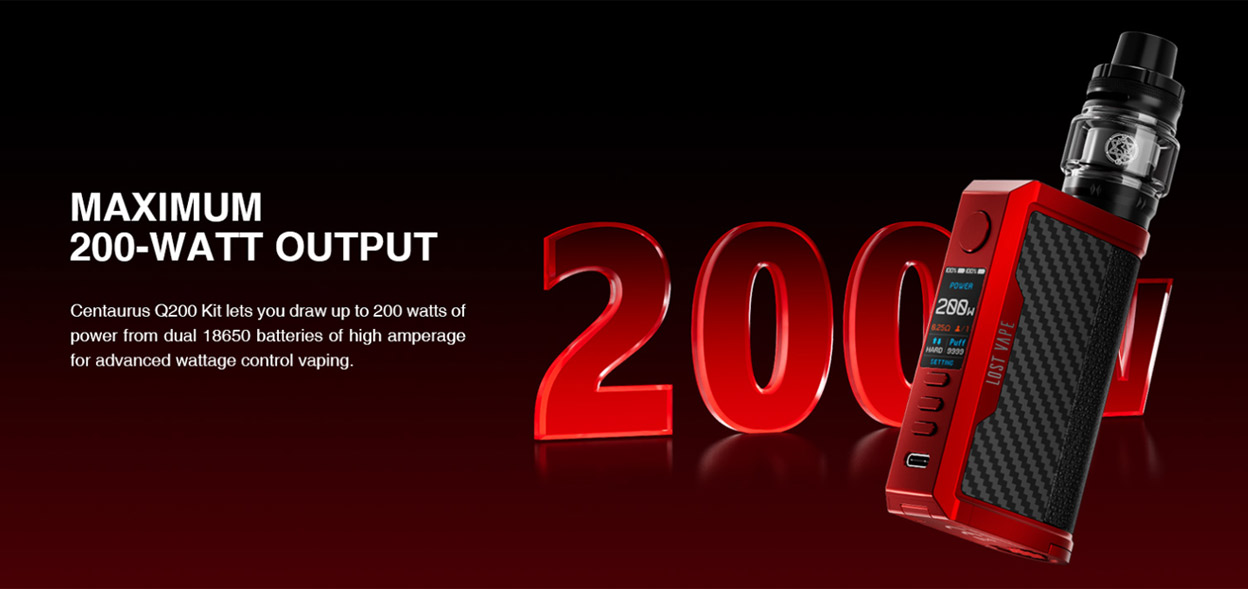 Mod Centaurus Q200 di Lost Vape