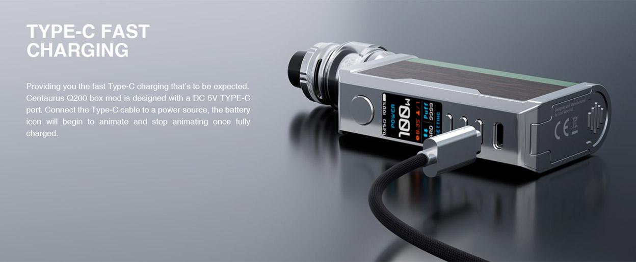 Mod Centaurus Q200 di Lost Vape