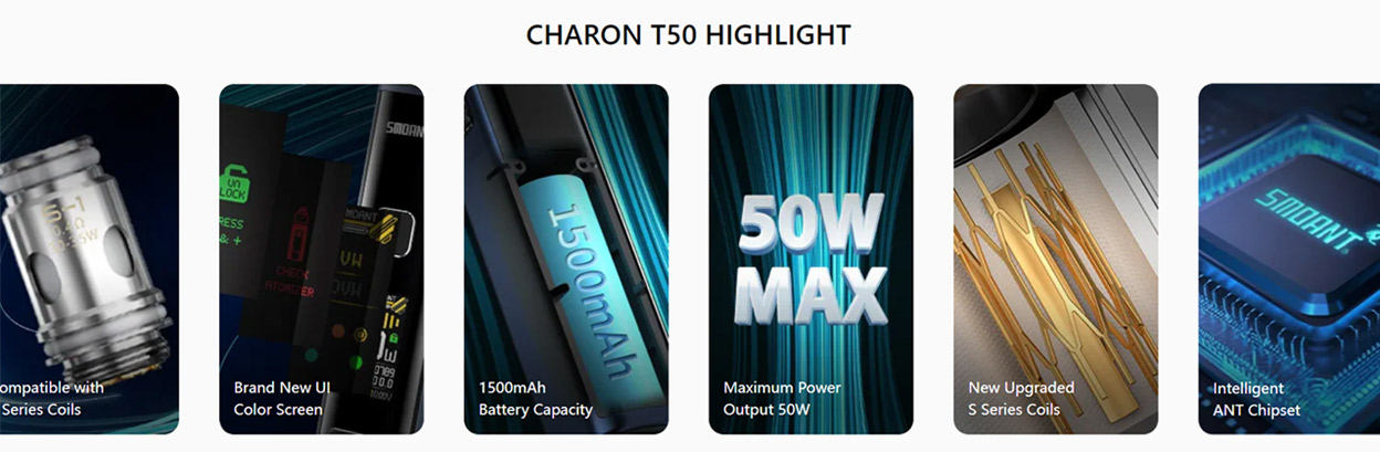 Smoant Charon T50 Bausatz