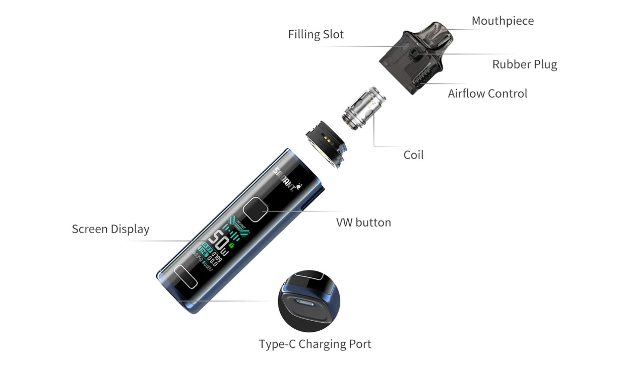 Smoant Charon T50 Bausatz