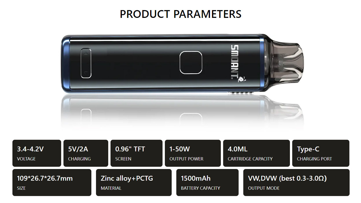 Smoant Charon T50 Bausatz