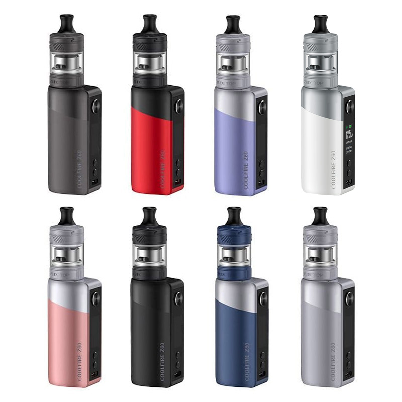 [Global-CN02] Innokin Coolfire Z60 Box Mod Kit with Zlide Top Tank Atomizer 2500mAh 3ml-CigBest