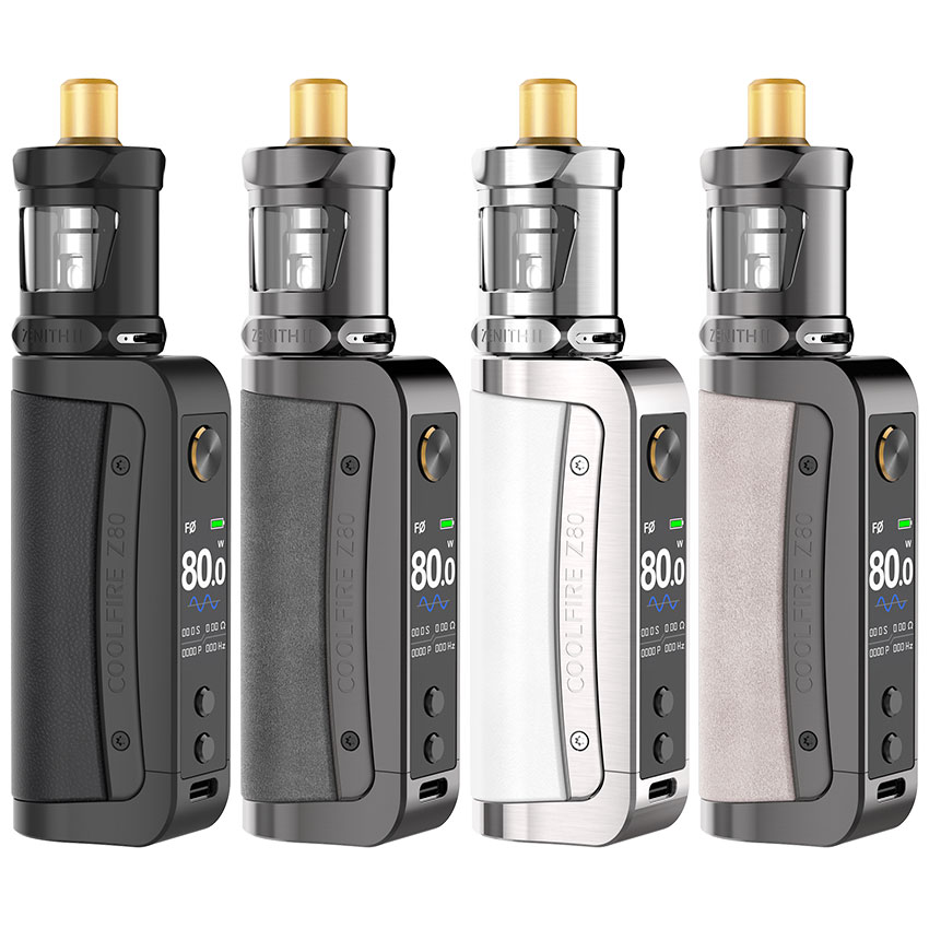 [Global-CN02] Innokin Coolfire Z80 Box Mod Kit with Zenith II Tank Atomizer 5.5ml-CigBest